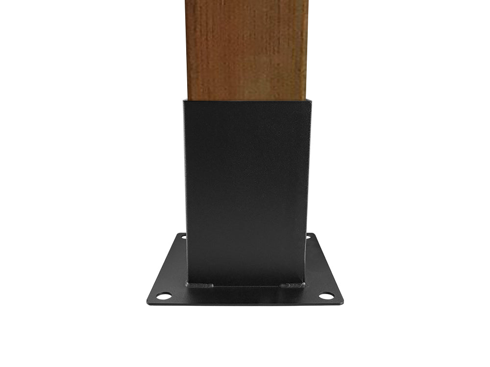 Pergola DIY Post Base Set fit 90 x 90mm timber