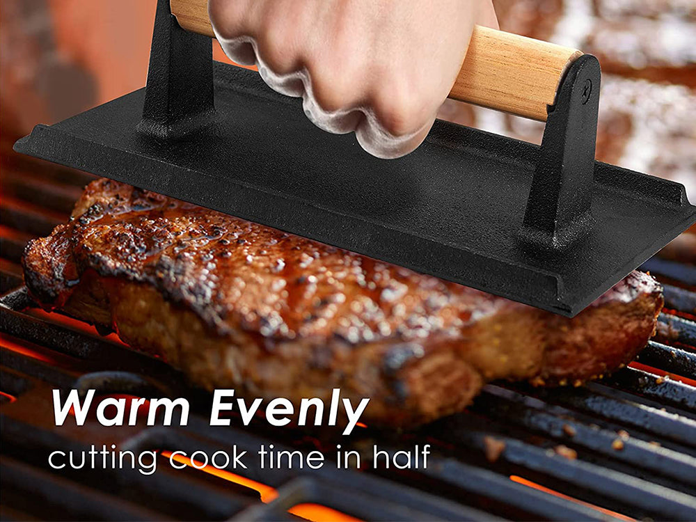Reversible Cast Iron Grill Griddle Grill Plate – Loveliving