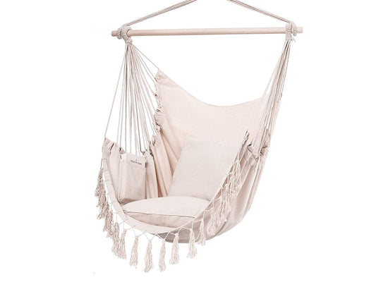 Hammock Chair/Macrame Hanging Chair with Pocket
