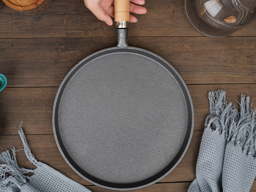 Cast Iron Fry Pan Skillet-26cm