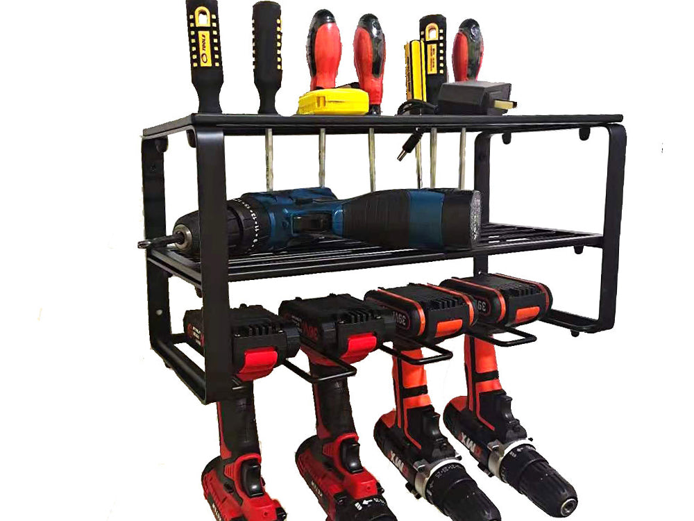 Drill discount storage rack